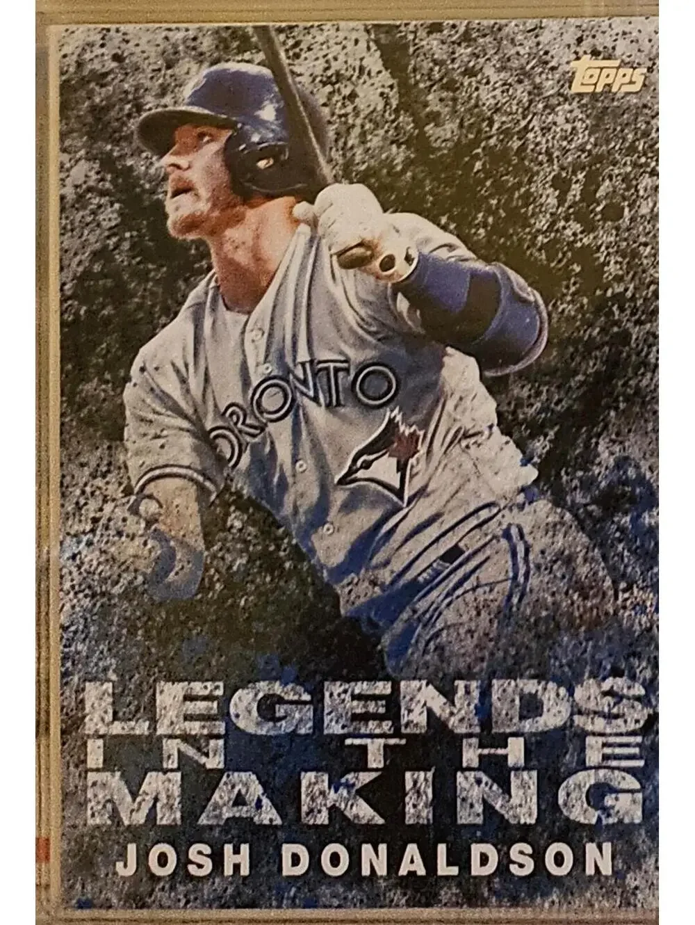 2018 Topps Legends In The Making BLACK Parallel SP # LTM-JD JOSH DONALDSON Jays